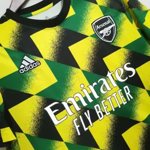 22-23 Arsenal yellow training suit 3