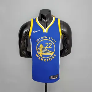 75th Anniversary WIGGINS#22 Warriors Blue