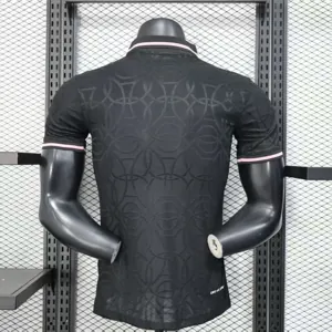 25-26 PSG Academy Pro Pre-Match Black Polo Player Version Shirt AAAAJersey Supplier Yupoo 2