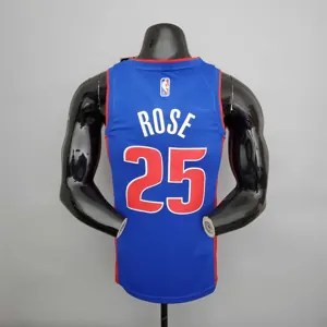 75th Anniversary Rose #25 Pistons Blue 2