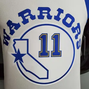 Retro version THOMPSON#11 Golden State Warriors white 1