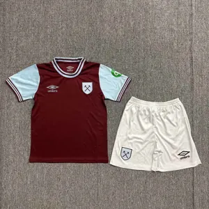 24-25 West Ham Home Kid Kits Youth Apparels Sport AAAAJersey Yupoo 2