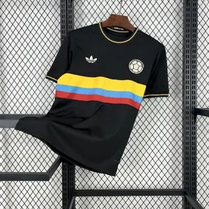 2024 Colombia 100th Centenary Anniversary Black Shirt AAAAJersey Supplier Yupoo