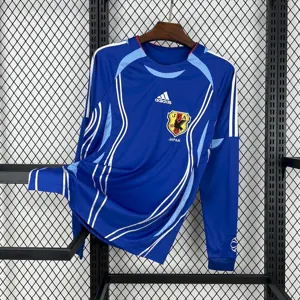 2006 Japan Home Retro Kit Long Sleeve Vintage Shirt AAAAJersey Supplier Yupoo