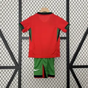 2024 Portugal Home Kids Kit Children Sets Best Jerseys Yupoo 3