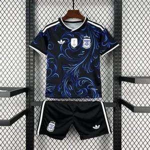 2026 World Cup Argentina Away Kids Kit Football Youth Apparels AAAAJersey Supply Yupoo 6