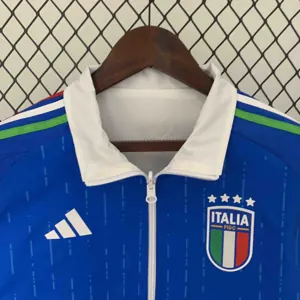 2024 Italy Reversible Windbreaker Home&Away Style Double-Sides Jacket Soccer Jerseys For Sale 4
