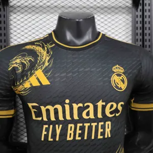 24-25 Real Madrid Golden Dragon Special Edition Kit Player Version Shirt Soccer AAAAJersey Yupo 2