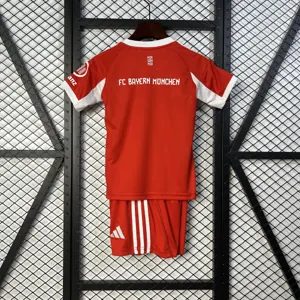 25-26 Bayern Home Kid Kits Soccer AAAAJersey Yupoo 1