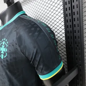 2026 Brazil Mens Special Edition Player Version Football Black Shirt AAAAJersey Supply Yupoo 9 8