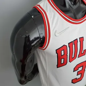 75th Anniversary Wade #3 Bulls White 7