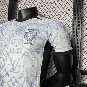 2024 Portugal Co-Branded LV Special Edition Player Version Shirt AAAAJersey Supplier Yupoo 1