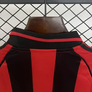 98-99 AC Milan Home Retro Kid Kits Youth Apparels Sport AAAAJersey Yupoo 11