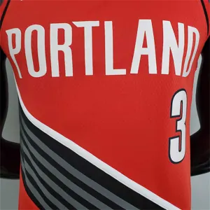 Trail Blazers McCollum #3 (JORDAN Model) Red 2