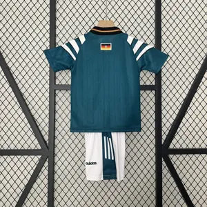 1996 Germany Away Retro Kids Kits Euro Cup Shirt Cheap Jerseys Yupoo 1