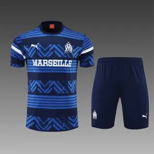 22-23 Marseille training suit short sleeve kit blue 9