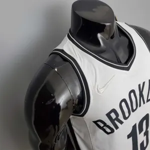75th Anniversary Harden #13 Nets White 9