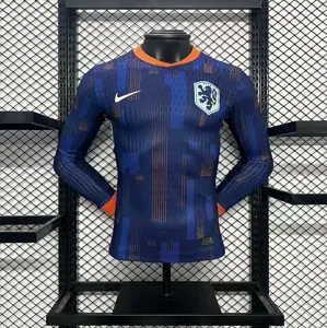 2024 Netherlands Away Long Sleeve Kit Player Version Shirt Best Wholesale Yupoo