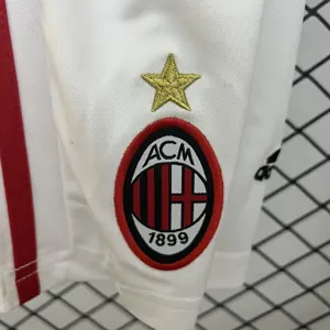 98-99 AC Milan Home Retro Kid Kits Youth Apparels Sport AAAAJersey Yupoo 6