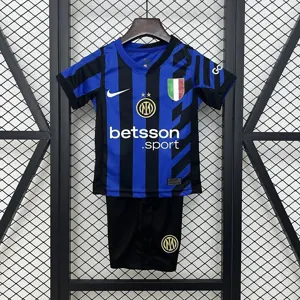 24-25 Inter Milan Home Kid Kits Youth Apparels Football AAAAJersey Yupoo