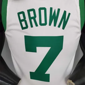 BROWN#7 75th Anniversary Celtics White 5