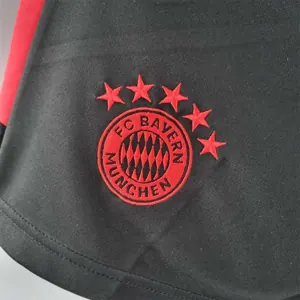 22-23 Bayern training shorts redblack 4