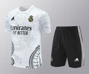 24-25 Real Madrid Training Soccer Jerseys Football Shirts 1