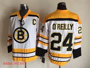 Boston Bruins retro ice hockey jersey M-3XL 波士顿棕熊队复古冰球服 3