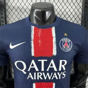 24-25 PSG Home Champions of Europe 2025 Kit Player Version Shirt AAAAJersey Wholesale Yupoo 2