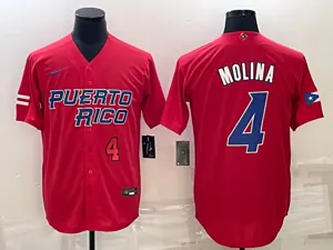 Puerto Rico 2023 World Cup Baseball Jerseys 50