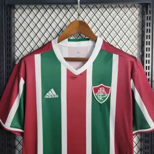 16-17 Retro Fluminense Home S-XXL Cheap Football Kit 4