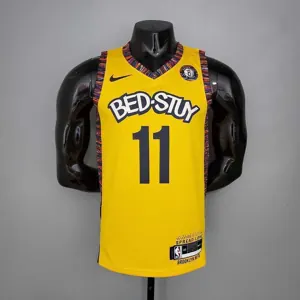 Irving#11 Brooklyn Nets Commemorative Edition Yellow