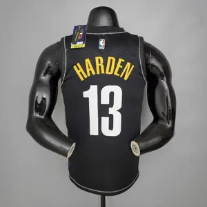 New Brooklyn Nets Harden #13 City Edition Black 7