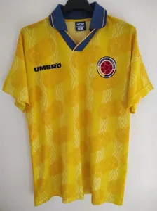 1994 Colombia Home Retro Kit Vintage Shirt AAAAJersey Wholesale Yupoo