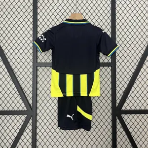 24-25 Manchester City Away Kid Kits Youth Apparels AAAAJersey Supplier Yupoo 2