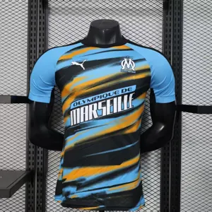 Marseille pre-match training Kit Player Version Shirt AAAAJersey Supplier Yupoo