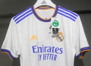21-22 Real Madrid Home Retro Kit Vintage Player Version Sino Shirt AAAAJersey Dropship Yupoo 3