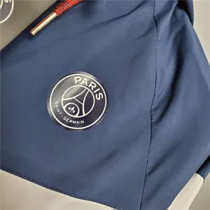 20-21 PSG whiteredblue classic style windbreaker 3