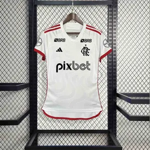 24-25 Flamengo Away Women Kit Lady Shirt Football AAAAJersey Supplier 6