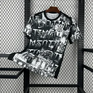 25-26 Corinthians Purple Pre-Match Football T-Shirt AAAAJersey Supply Yupoo