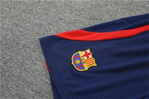 22-23 Barcelona training suit short sleeve kit blue 13