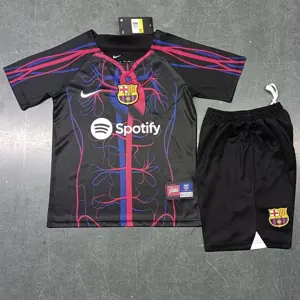 23-24 Barcelona Kids x Patta Culers del Món Special Edition Size-16-28 Soccer Jersey Yupoo 8