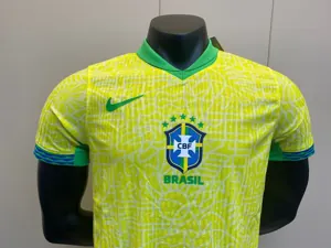 2024 Brazil Home Kit Player Version Shirt Jersey Supplier Yupoo 1