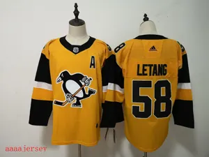 Pittsburgh Penguins ice hockey jersey M-3XL 匹兹堡企鹅冰球服