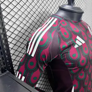 2024 Mexico Home Long Sleeve Kit Player Version Shirt Jerseys Supllier Yupoo 4