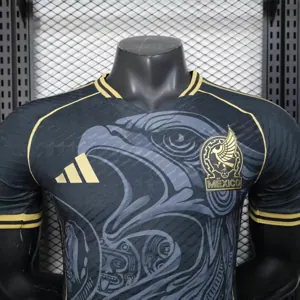 2025 Mexico Black Eagle Special Edition Kit Player Version Apparels AAAAJersey Supply Yupoo 1