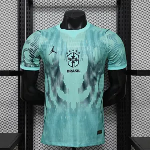 2026 World Cup Brazil Mens Goalkeeper Kit Football Player Version T-Shirt AAAAJersey Supply Yupoo 10