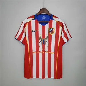 04-05 Atletico Madrid Home Kit Retro Football Vintage Uniform AAAAJersey Supply Yupoo 10