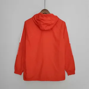 22-23 Manchester United red windbreaker 4