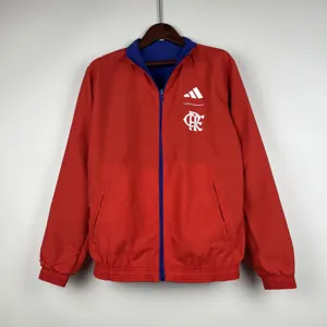 23-24 Flamengo Double Sided Windbreaker Hoodie Jackets Yupoo 4